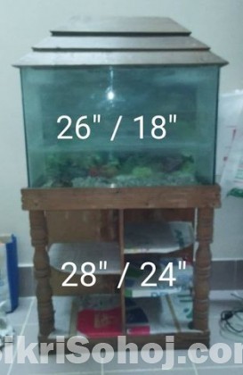 20 gallon Aquarium with stand
